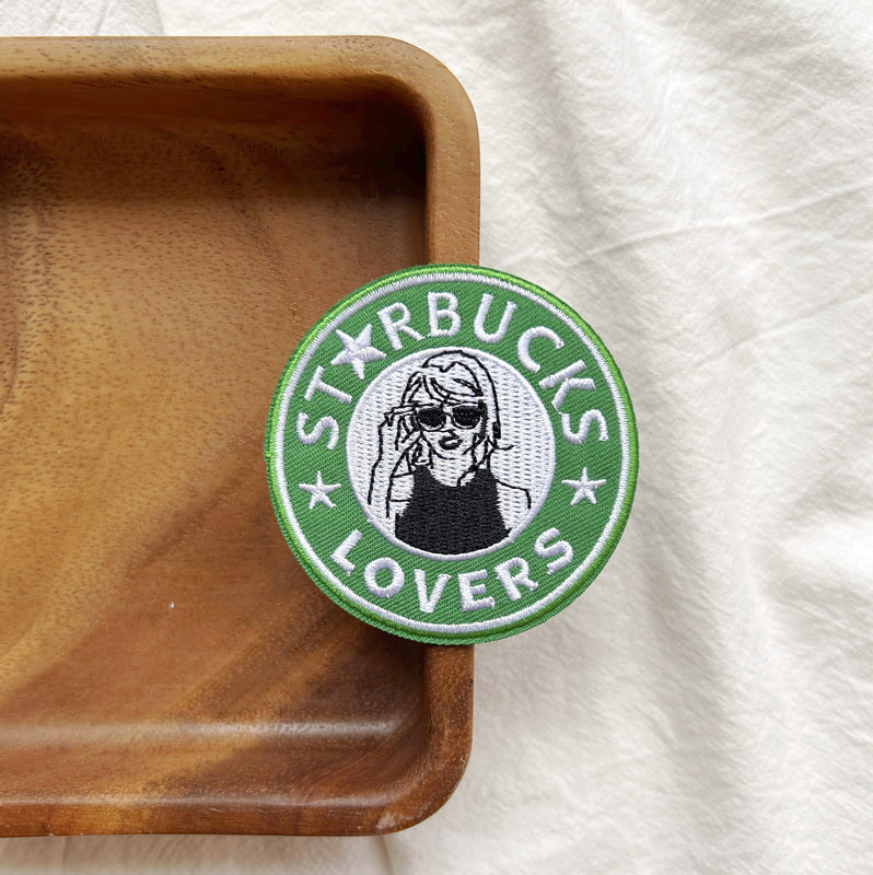 Starbucks Inspried Embroidery Patch