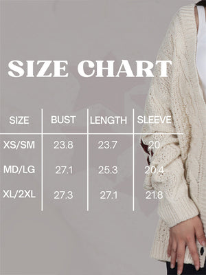 Red Star TS Embroidery Knitting White Original Cardigan
