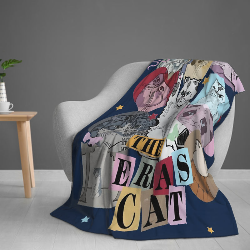 Cats Eras Tour Inspired Blanket