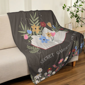 Flowers Eras Inspired Comics Blanket