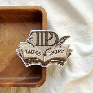 TTPD with Book Inspried Embroidery Patch