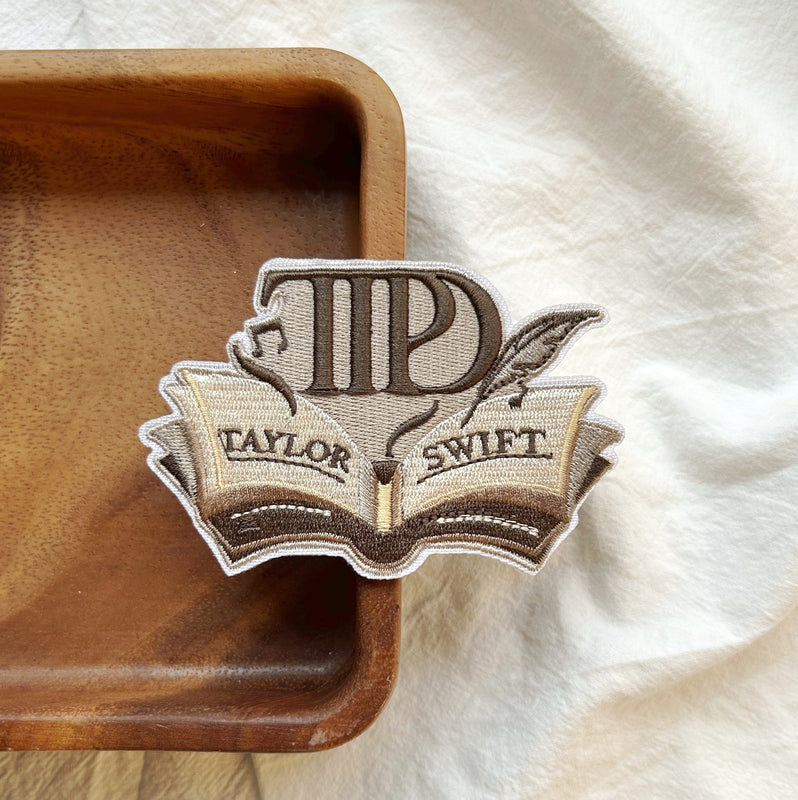TTPD with Book Inspried Embroidery Patch