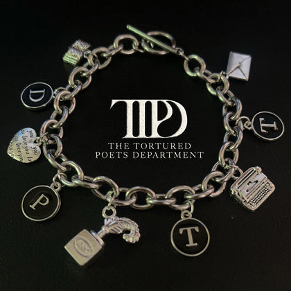 Handmade TTPD Inspired Vintage OT Charm Bracelet