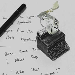 TTPD typewriter Ornament