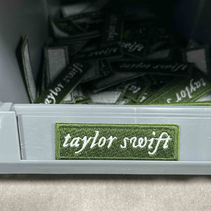 Green TS Inspried Embroidery Patch