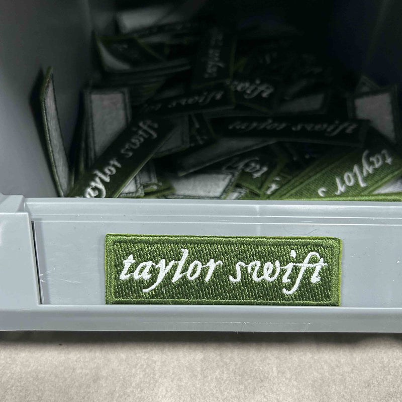 Green TS Inspried Embroidery Patch