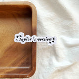 Taylor's Version Inspried Embroidery Patch