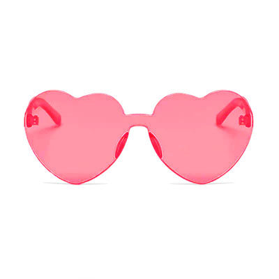 Heart Sharp Clear Glasses