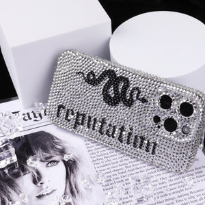 Handmade Reputation Rhinestone Iphone Case