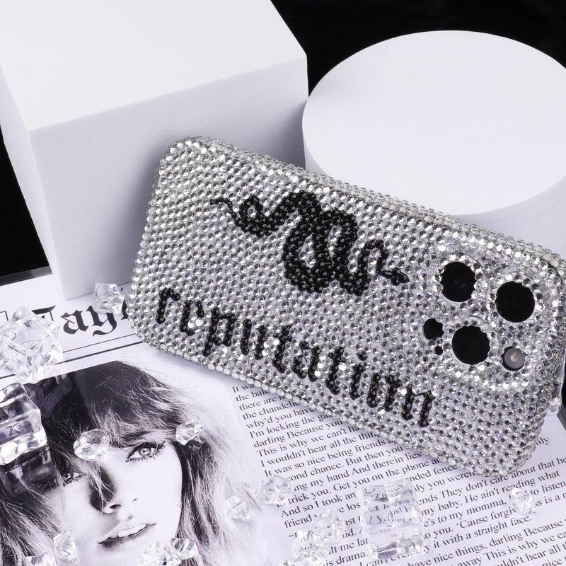 Handmade Reputation Rhinestone Iphone Case