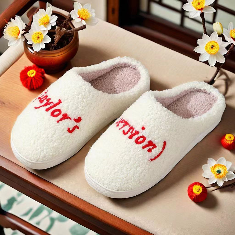 Taylor Version Teddy Villus Home Slipper