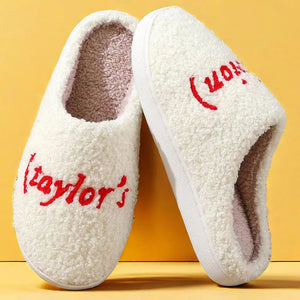 Taylor Version Teddy Villus Home Slipper