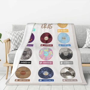Music Album Vinyl Record Blanket