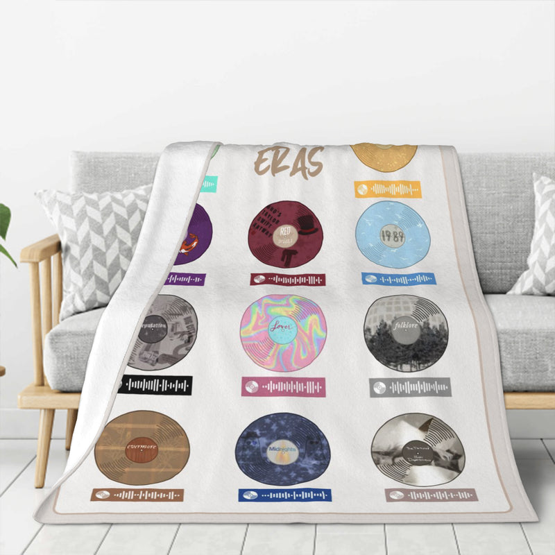 Music Album Vinyl Record Blanket