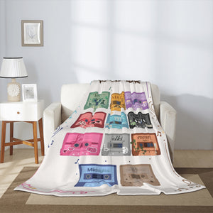 Music Tape Blanket