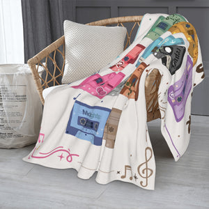 Music Tape Blanket