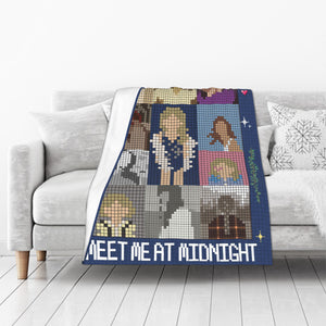 Pixel Eras Style Blanket