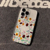 Eras Tour Piano Floral Clear Phone Case