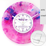 Midnights Colored Vinyl Clock Room Ornaments 12*12 inches