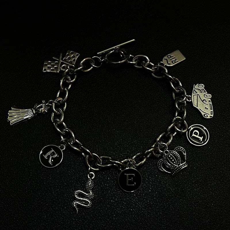 Handmade REP Inspired Vintage OT Charm Bracelet