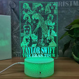 Eras Tour 16 Color LED Night Lamp – Remote & Touch Control